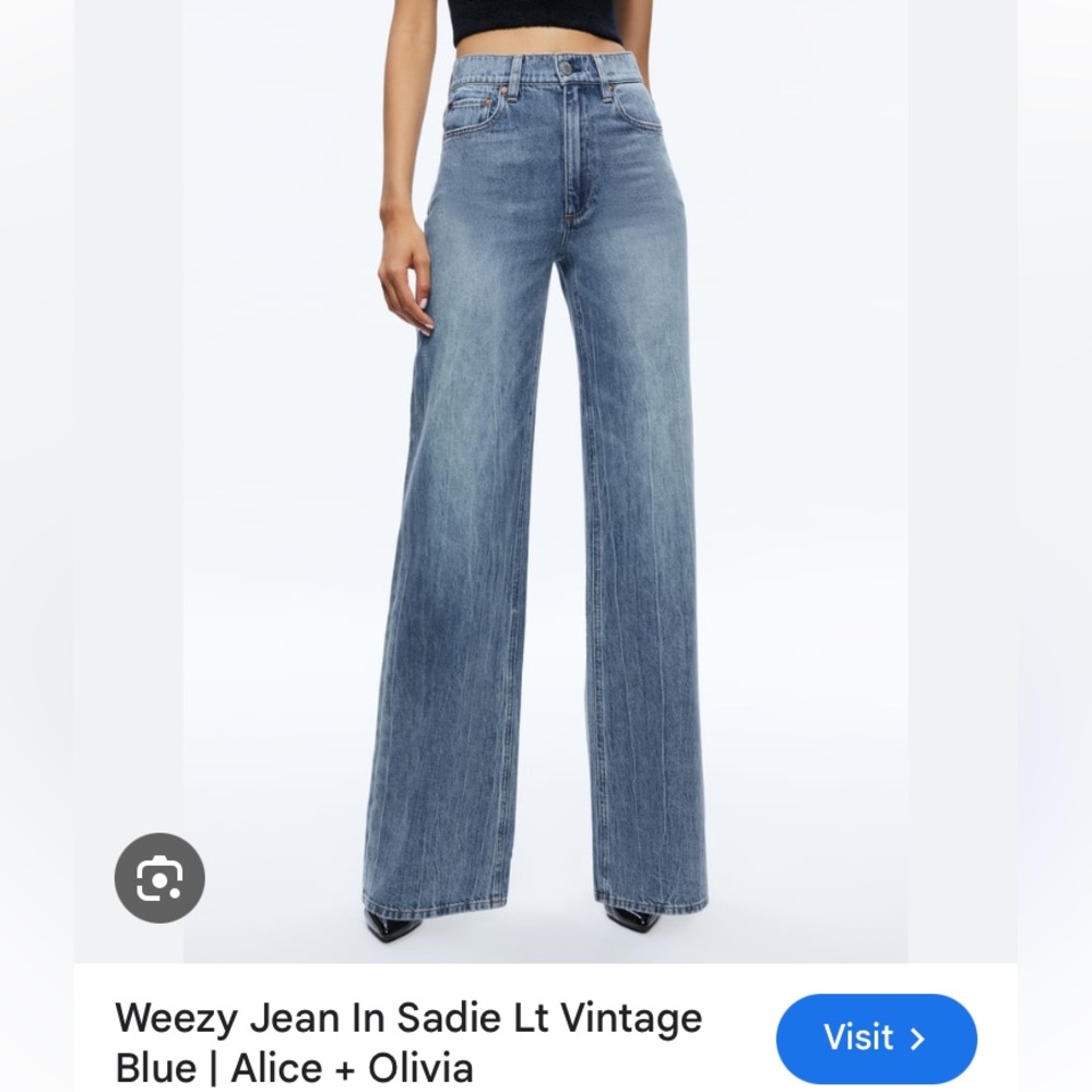 Alice + Olivia Weezy Jeans